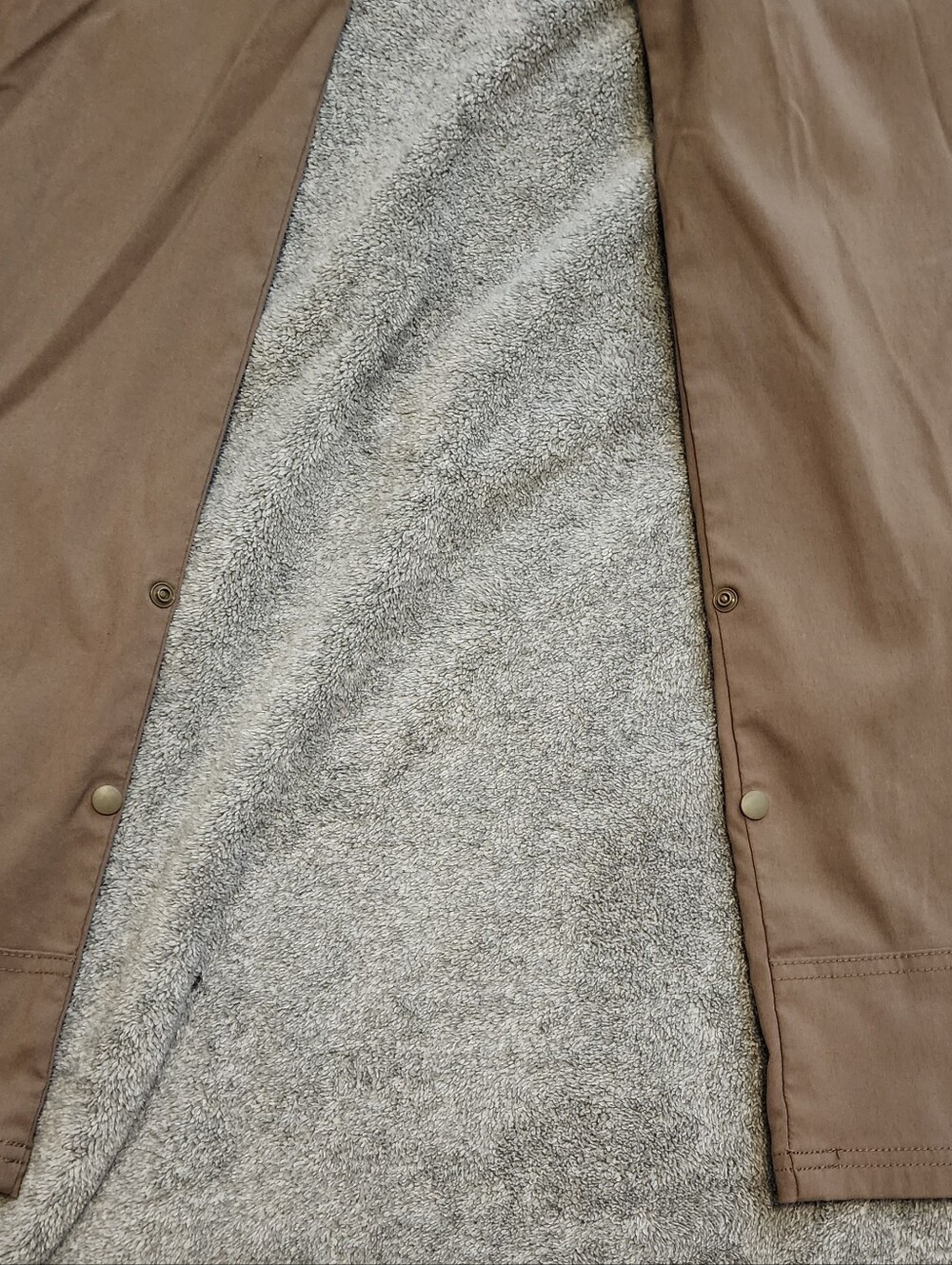 Prana Women’s Khaki Hiking Travel Pants 32x32 Button Up Legs Ventilated Outdoor - Picture 9 of 11